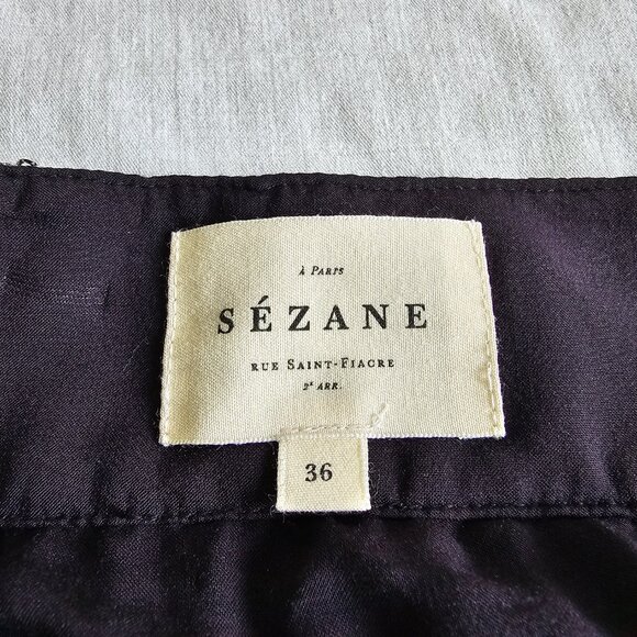 Sezane Dino Skirt Argent. - Size 36 - Picture 7 of 10